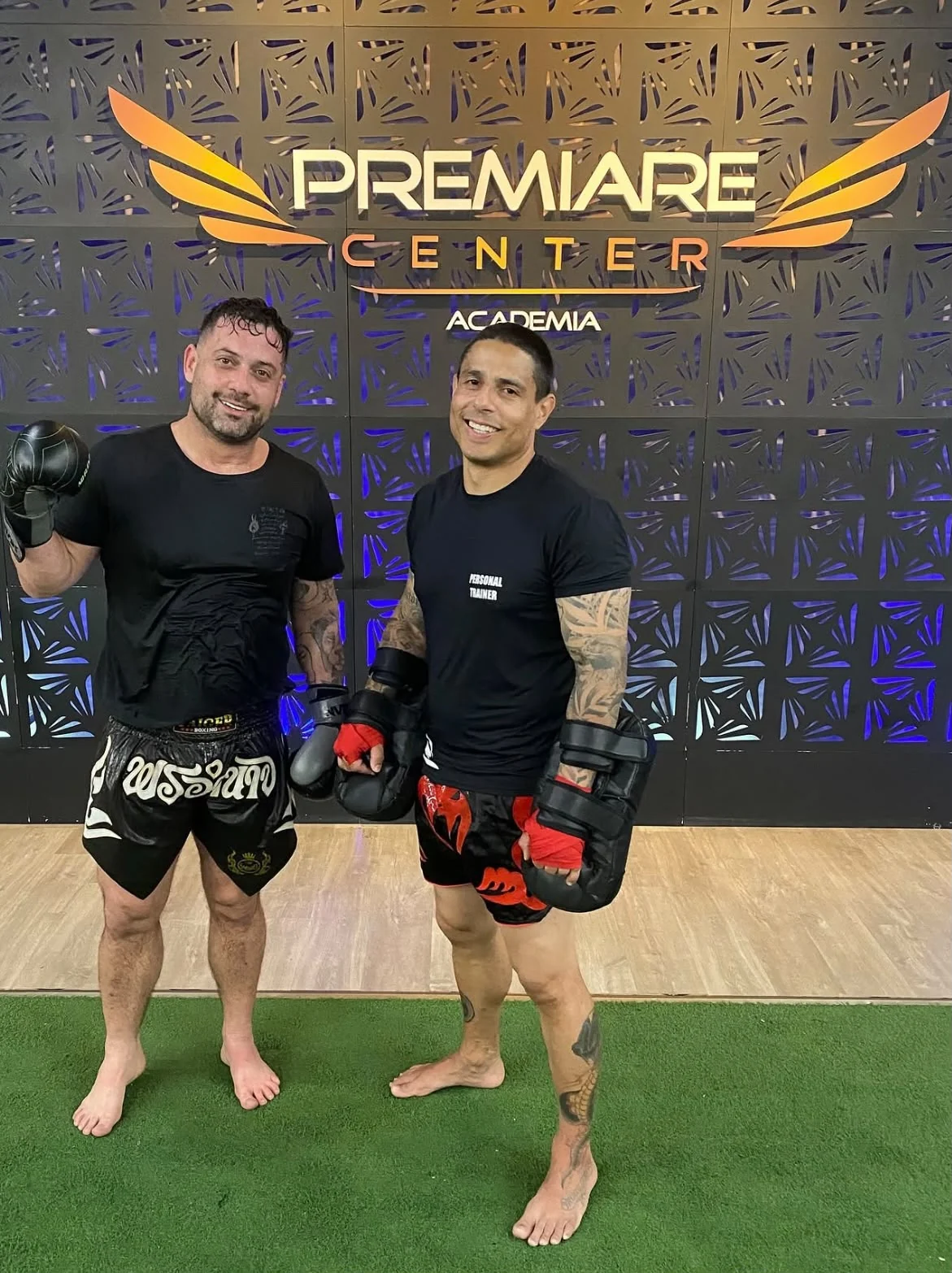 Treinamento individual acompanhado por Anderson na Premiare Center